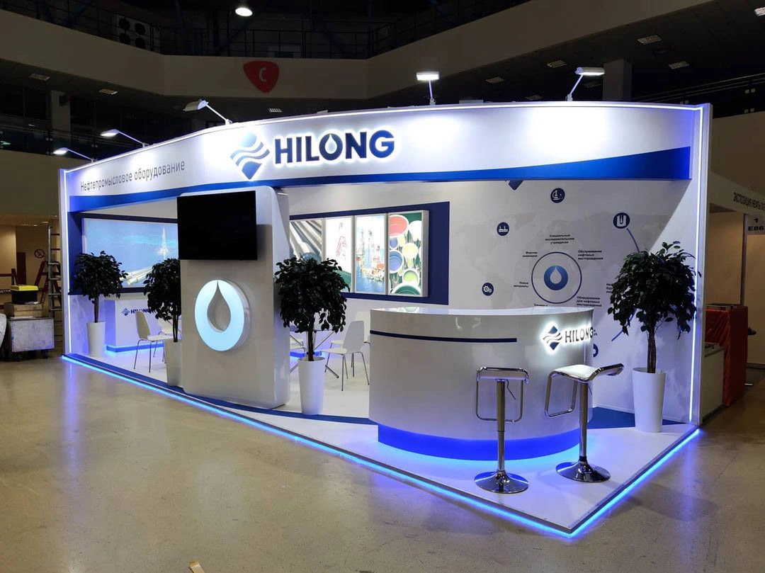 Выставочный стенд Hilong · НЕФТЕГАЗ 2021